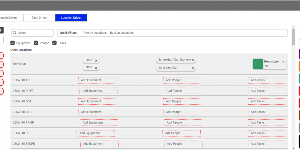 Msr Location Driven Tab