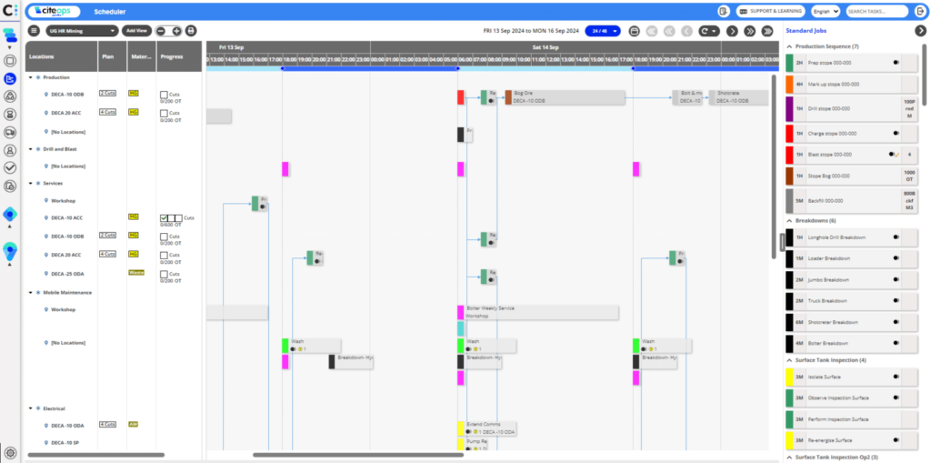 scheduler feature - CiteOps